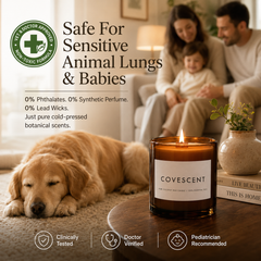 CoveScent™ Pure Coconut Wax Candle