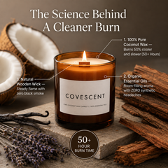 CoveScent™ Pure Coconut Wax Candle