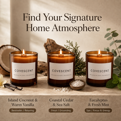 CoveScent™ Pure Coconut Wax Candle