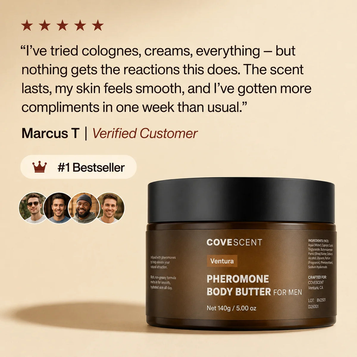 CoveScent Pheromone Body Butter